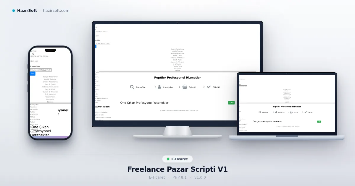 Freelance Pazar Scripti V1