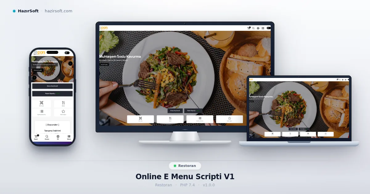 Online E Menu Scripti V1
