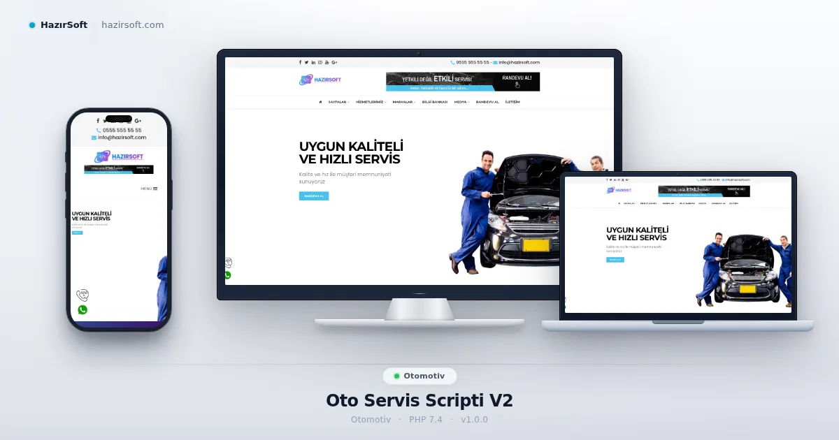 Oto Servis Scripti V2