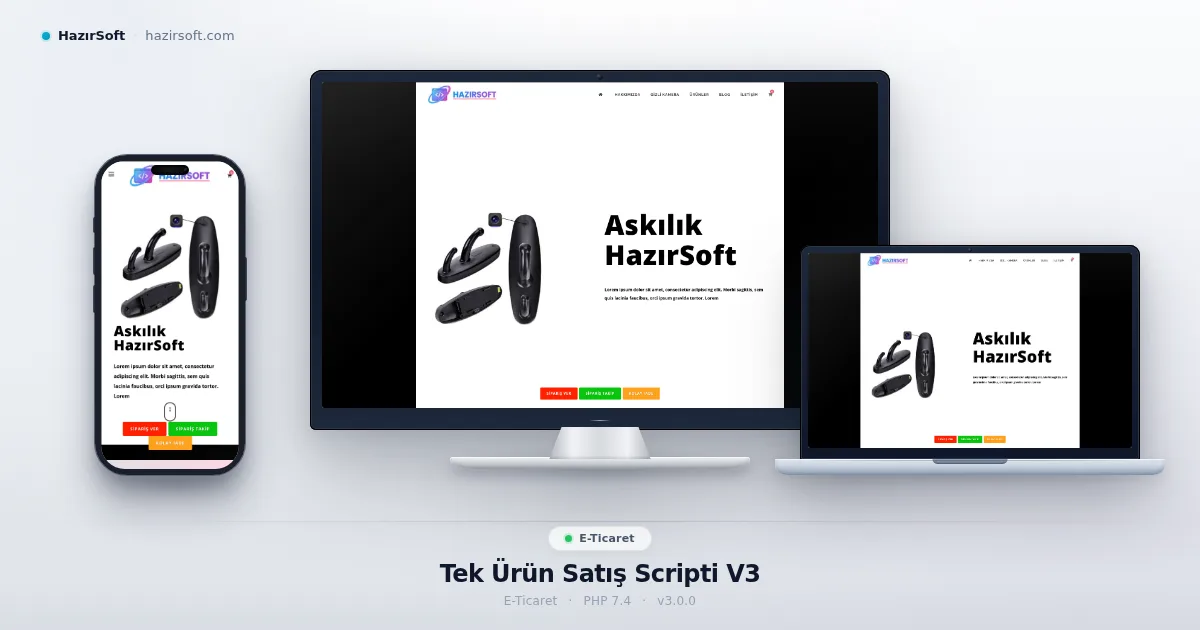 Tek Ürün Satış Scripti V3