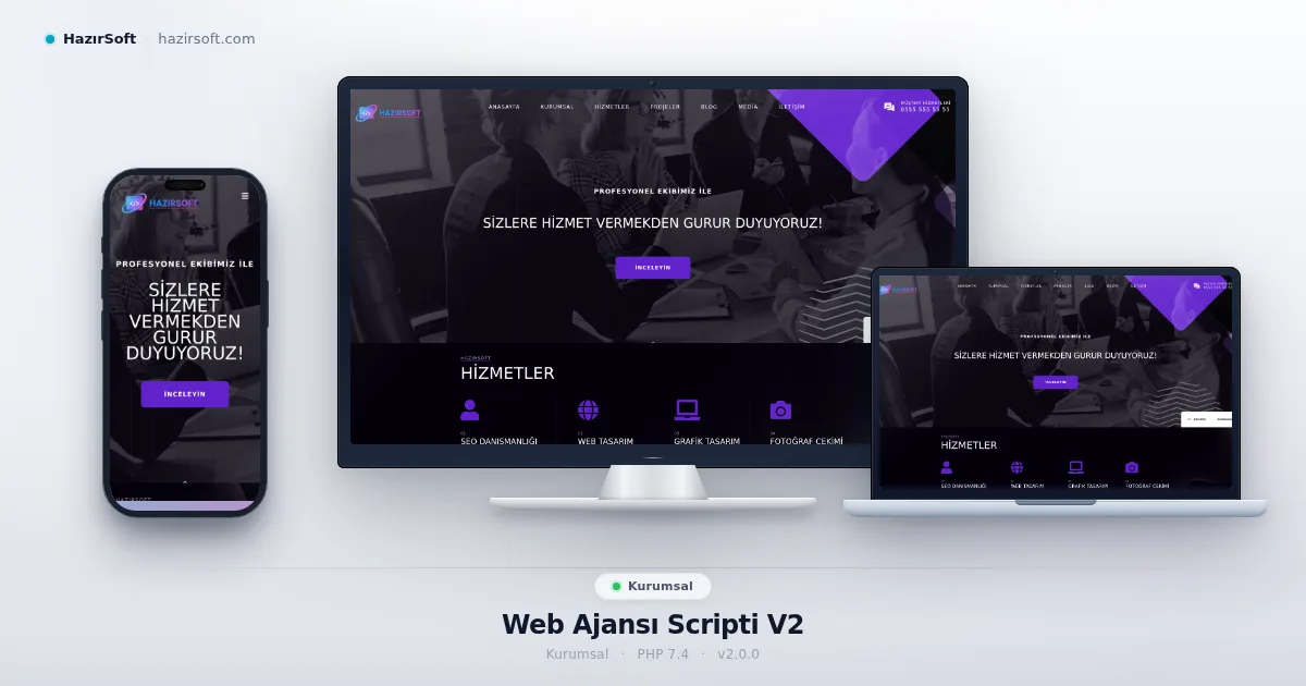 Web Ajansı Scripti V2