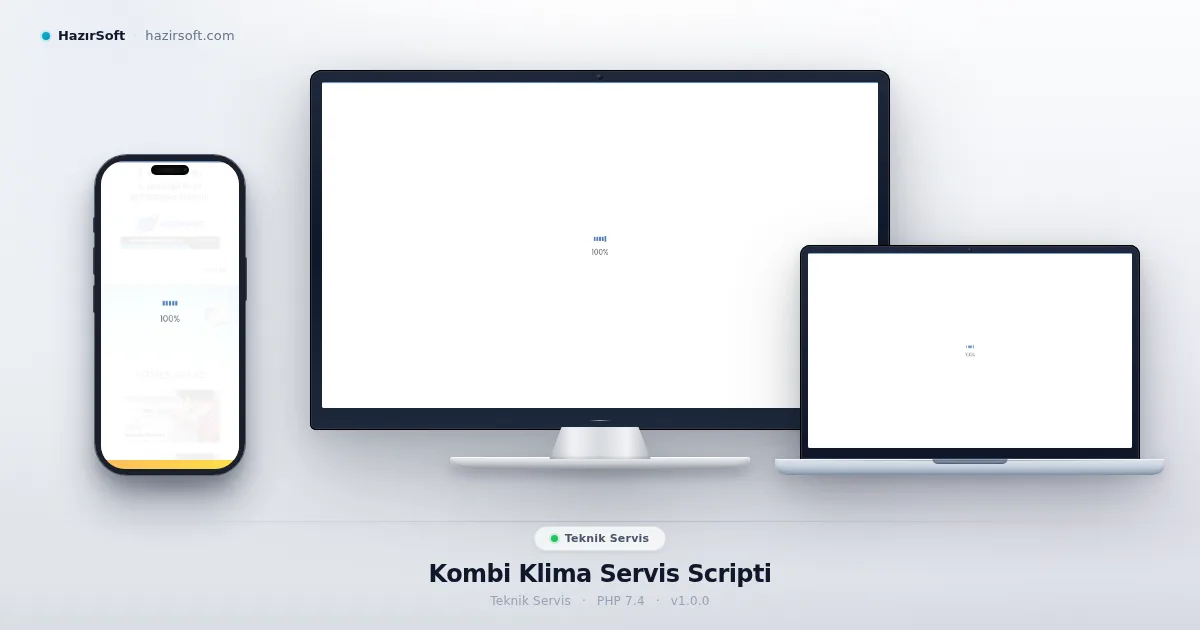 Kombi Klima Servis Scripti