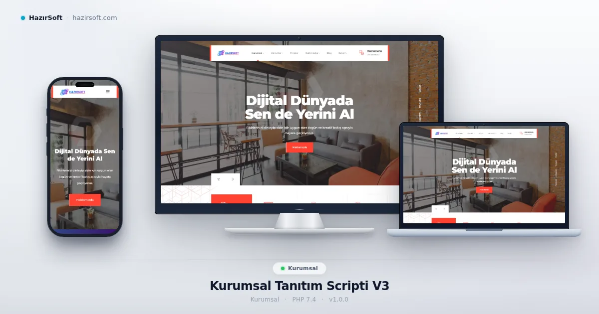 Kurumsal Tanıtım Scripti V3