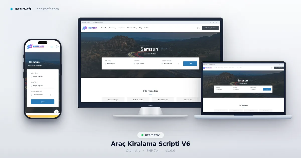 Araç Kiralama Scripti V6