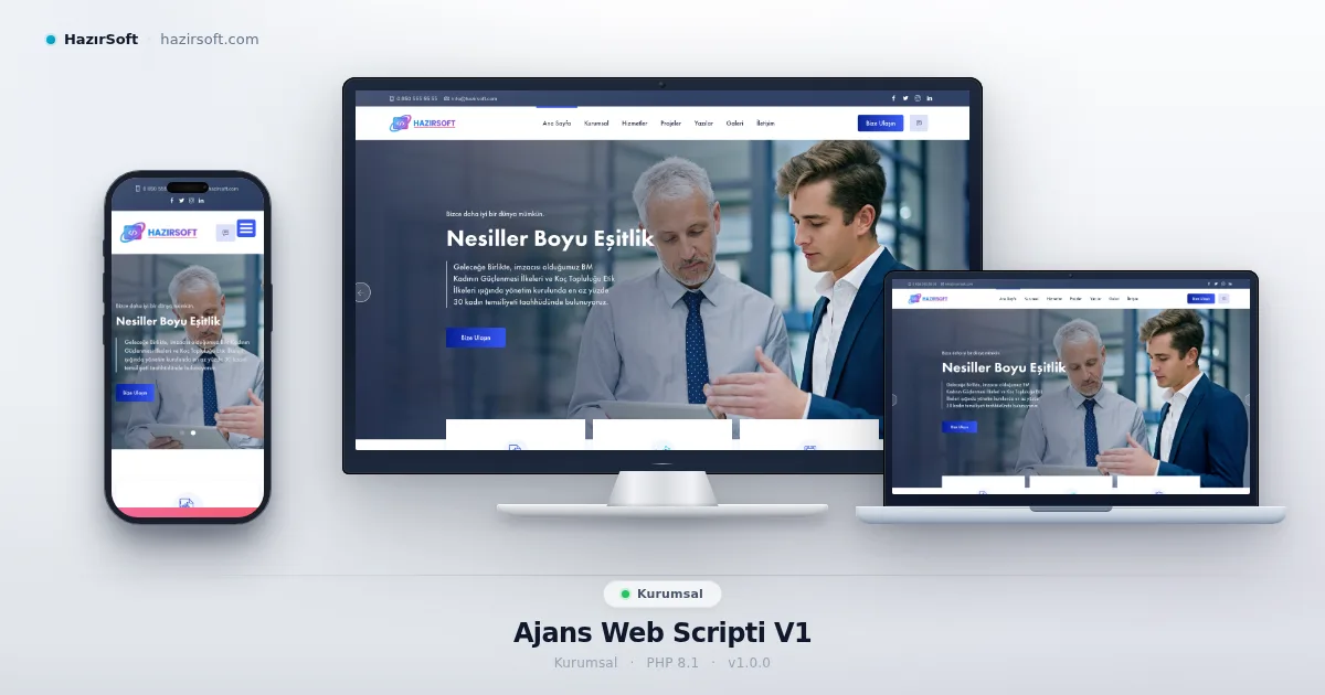 Ajans Web Scripti V1
