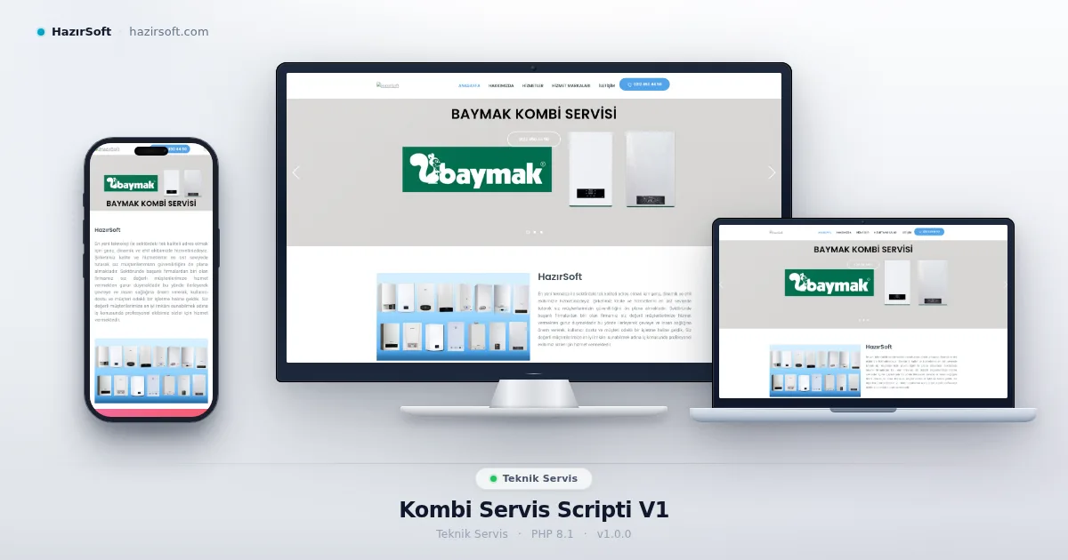 Kombi Servis Scripti V1
