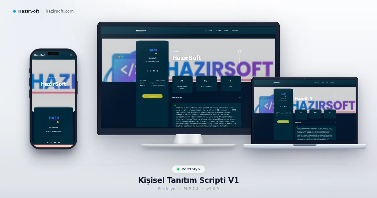 Kişisel Tanıtım Scripti V1