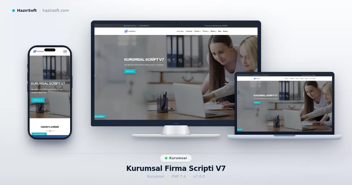 Kurumsal Firma Scripti V7