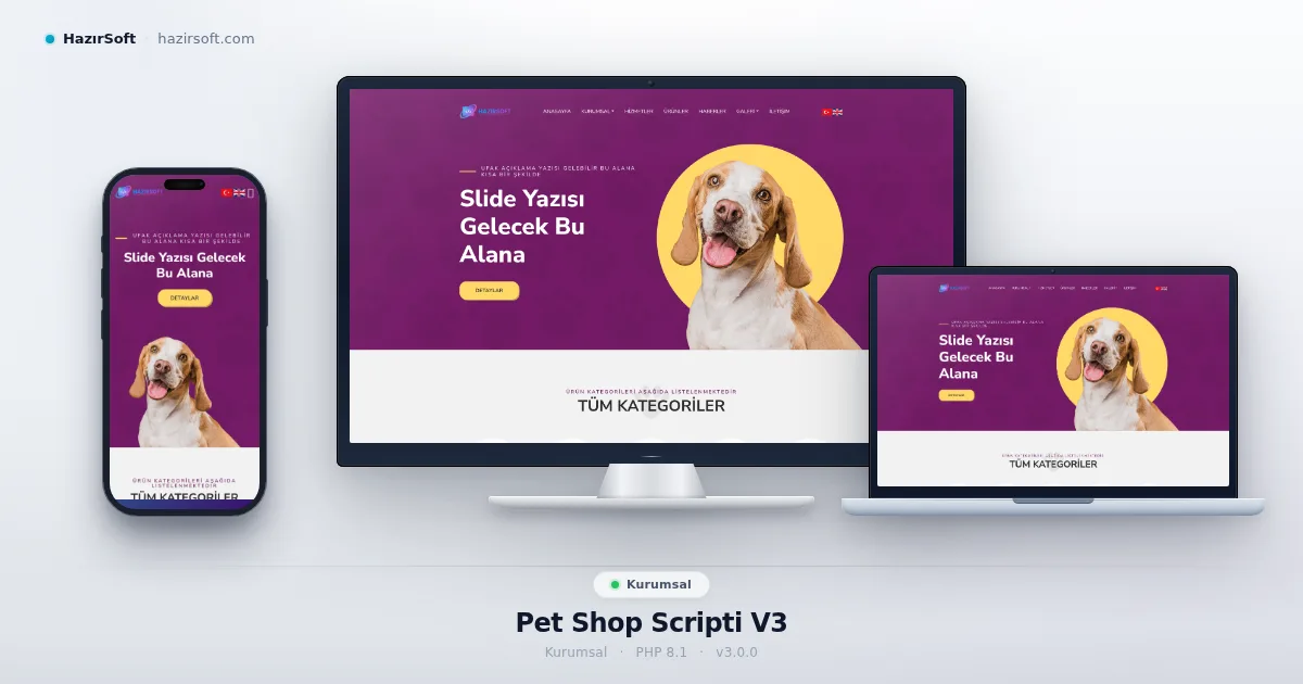 Pet Shop Scripti V3