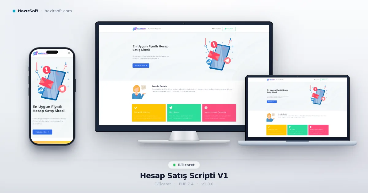 Hesap Satış Scripti V1
