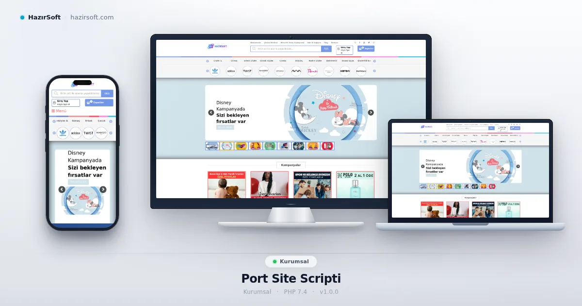 Port Site Scripti