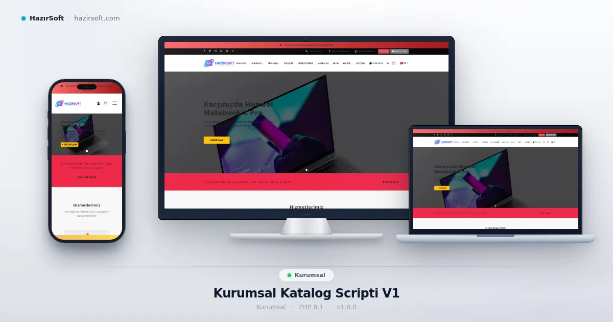 Kurumsal Katalog Scripti V1