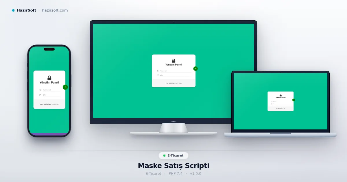 Maske Satış Scripti
