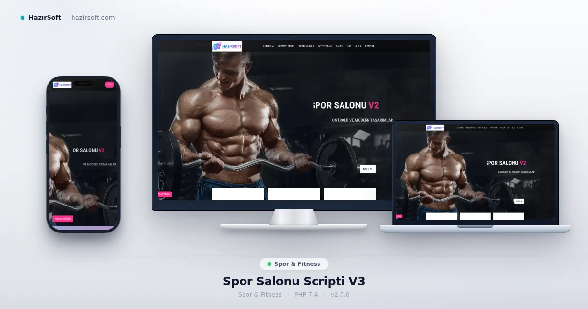 Spor Salonu Scripti V3