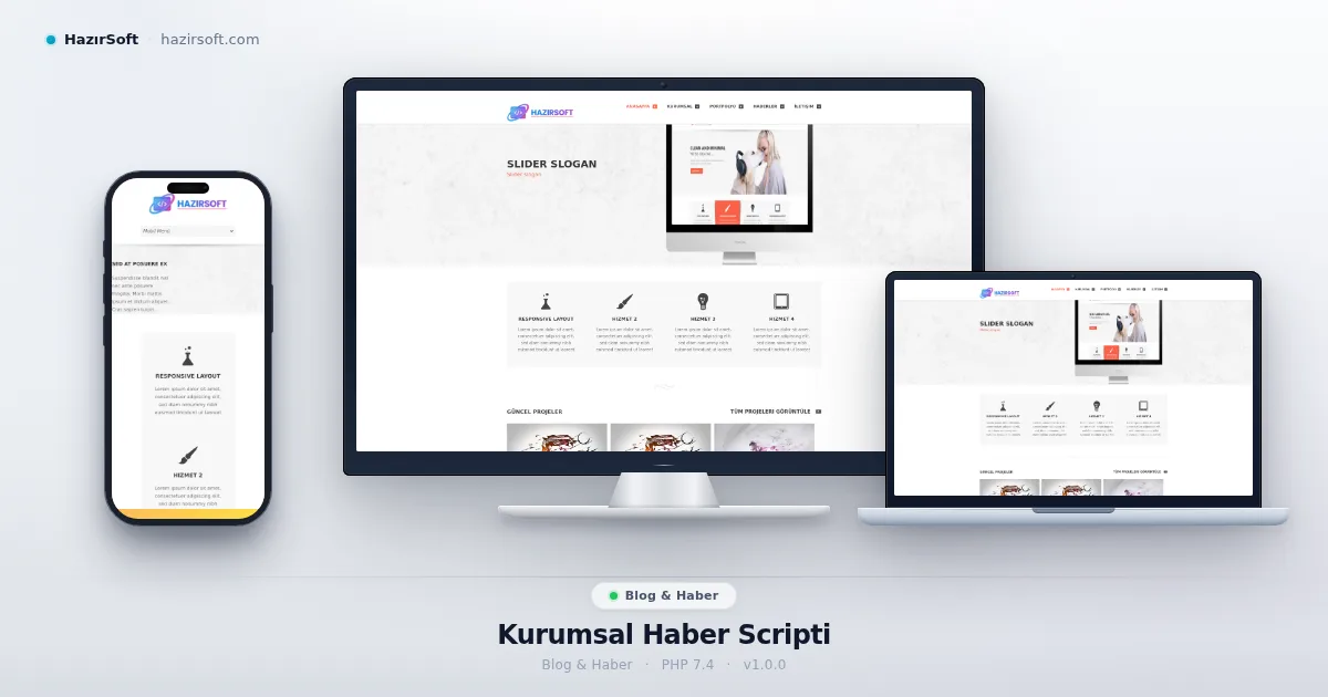 Kurumsal Haber Scripti