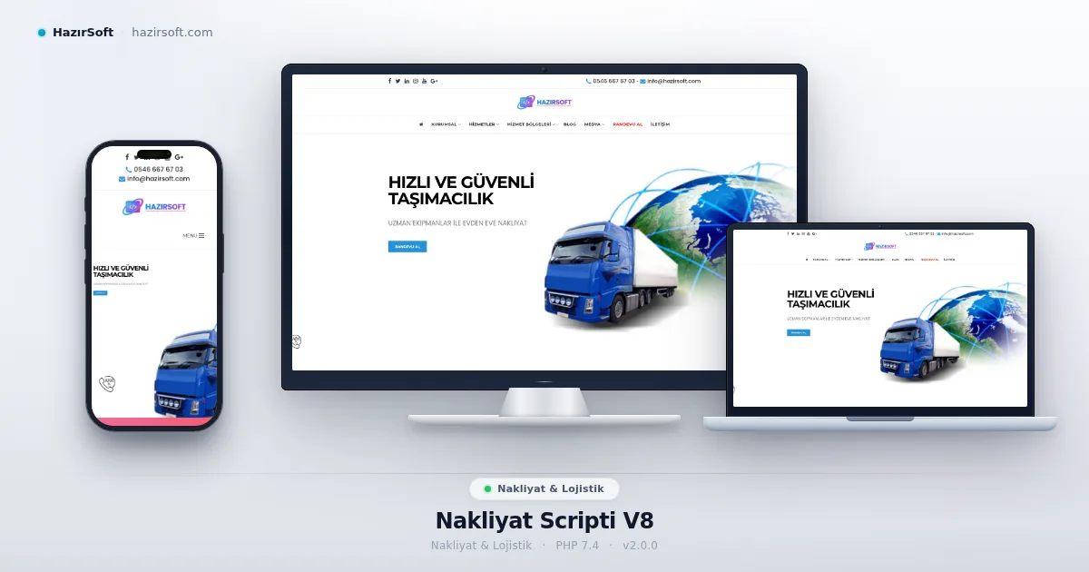 Nakliyat Scripti V8