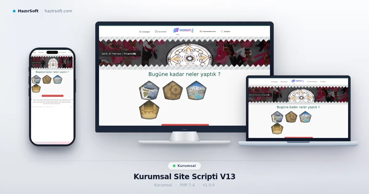 Kurumsal Site Scripti V13