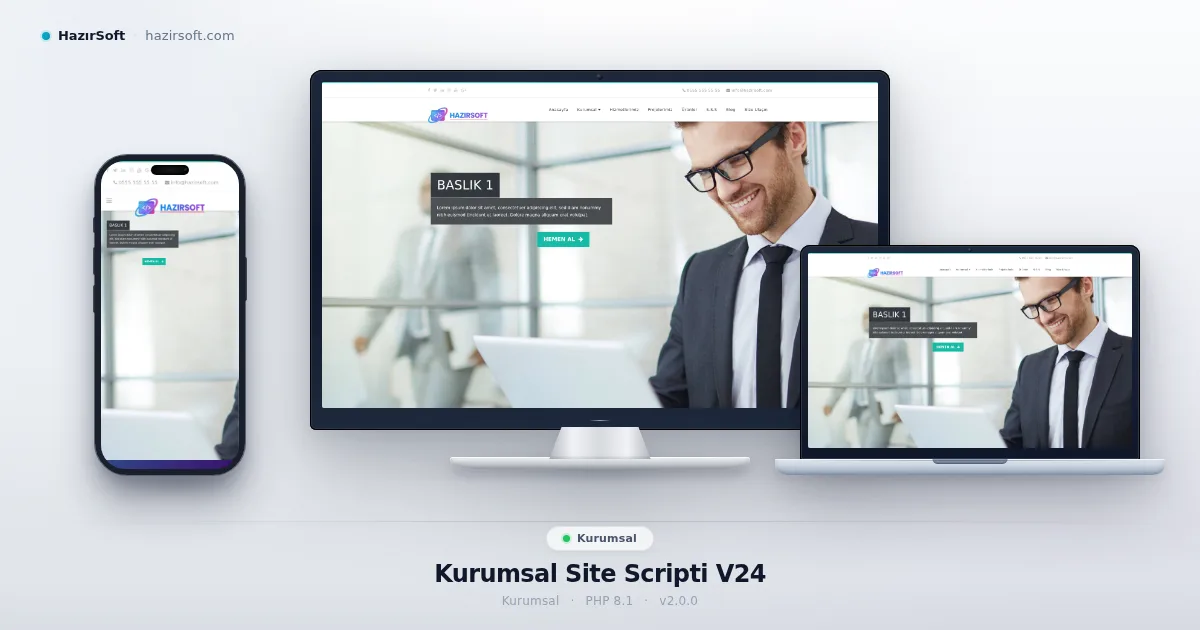 Kurumsal Site Scripti V24