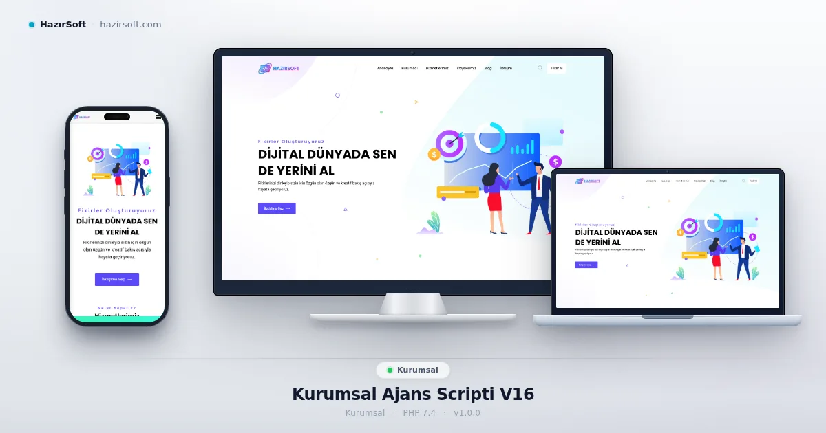 Kurumsal Ajans Scripti V16