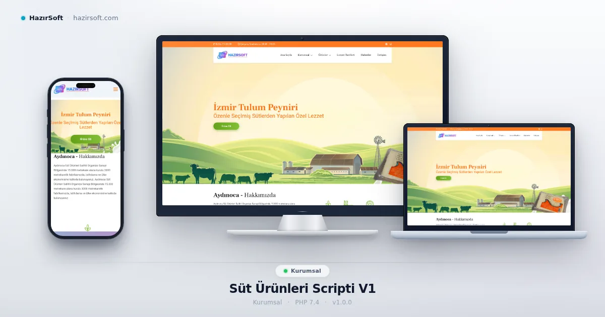 Süt Ürünleri Scripti V1