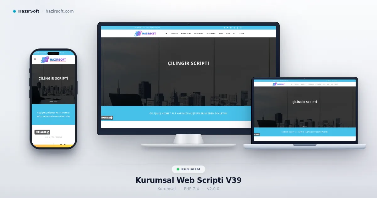 Kurumsal Web Scripti V39
