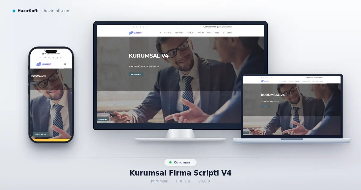 Kurumsal Firma Scripti V4