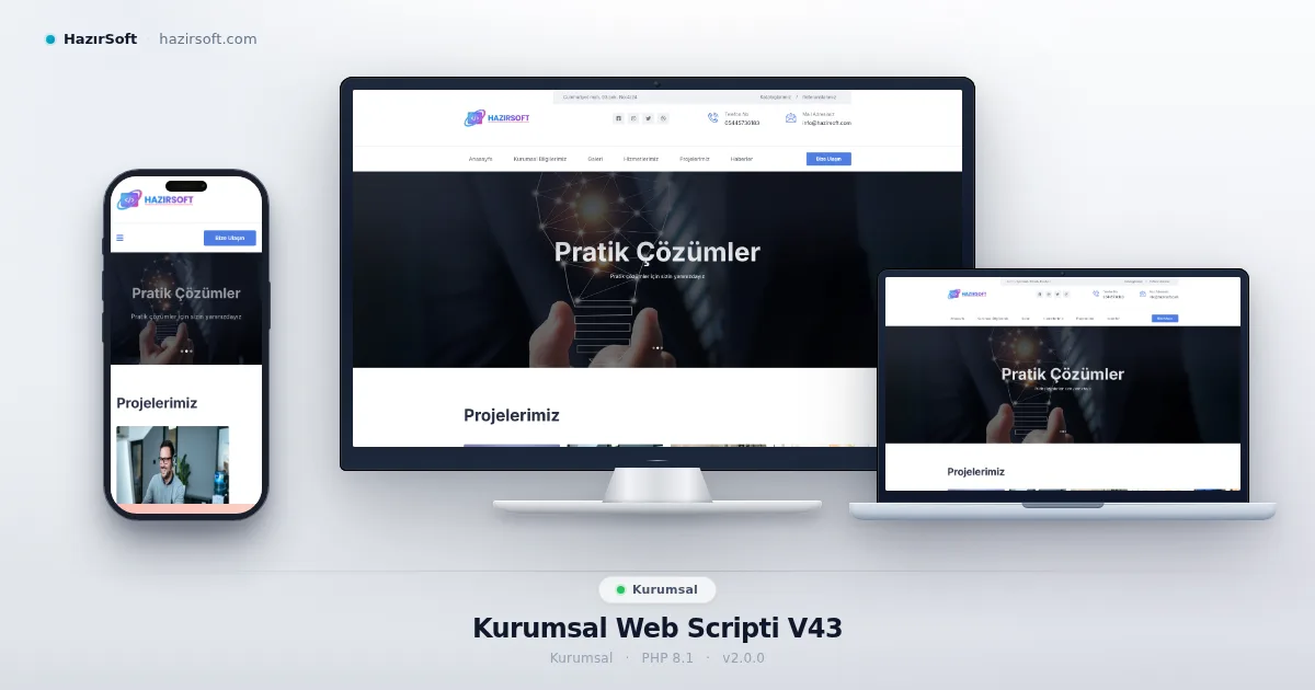 Kurumsal Web Scripti V43