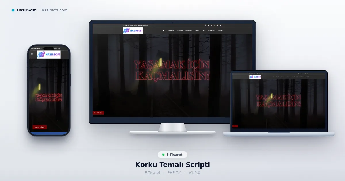 Korku Temalı Scripti