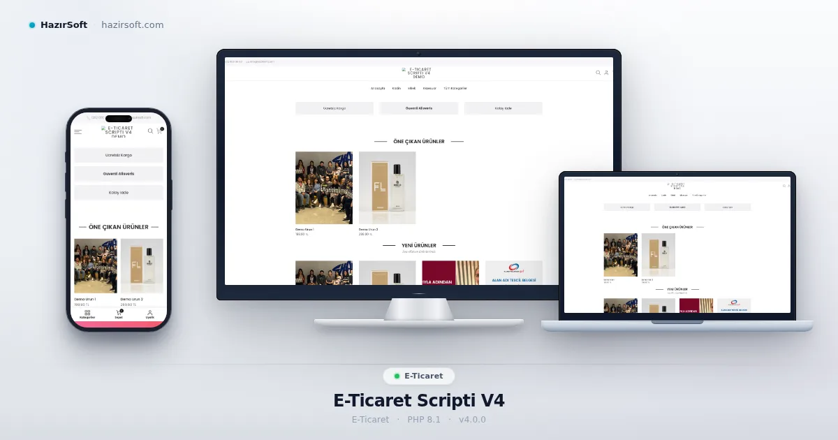 E-Ticaret Scripti V4