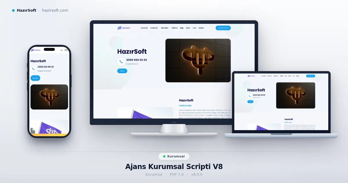 Ajans Kurumsal Scripti V8