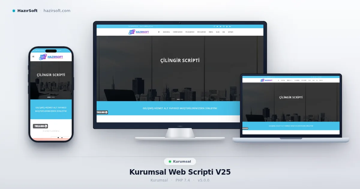Kurumsal Web Scripti V25