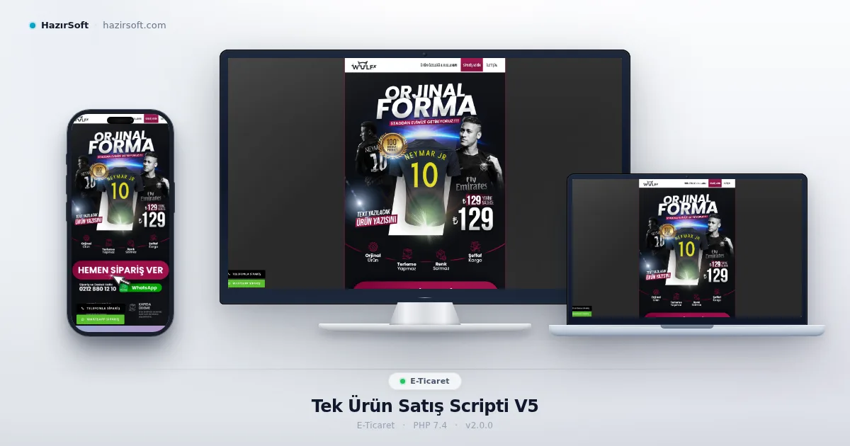Tek Ürün Satış Scripti V5