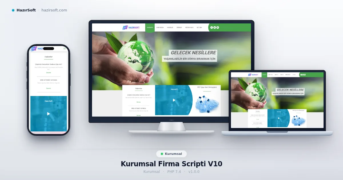 Kurumsal Firma Scripti V10