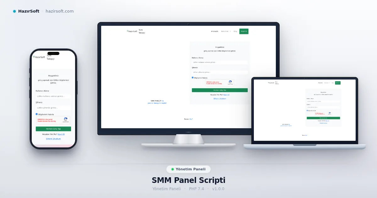 SMM Panel Scripti