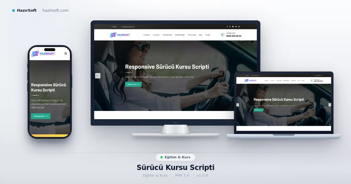 Sürücü Kursu Scripti