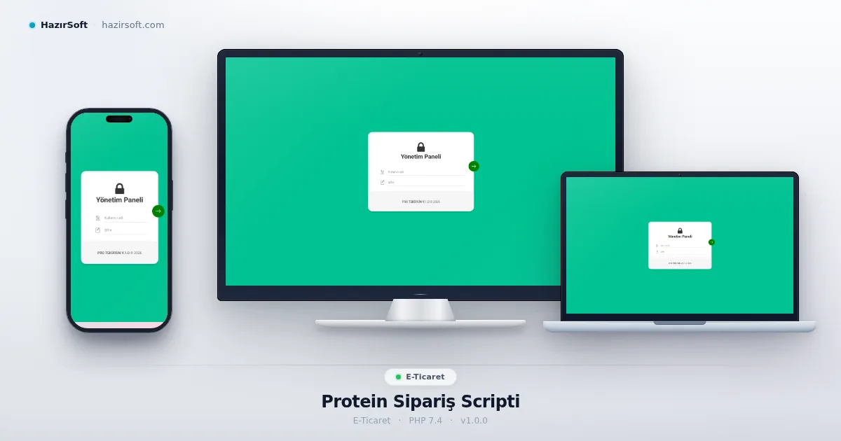 Protein Sipariş Scripti