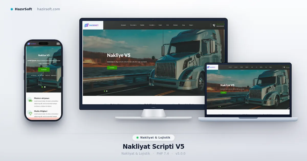 Nakliyat Scripti V5