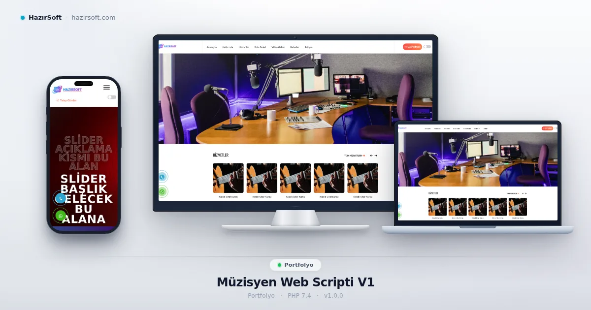 Müzisyen Web Scripti V1
