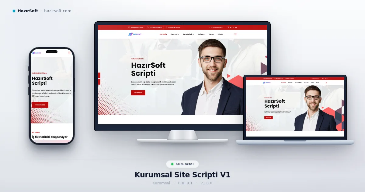 Kurumsal Site Scripti V1