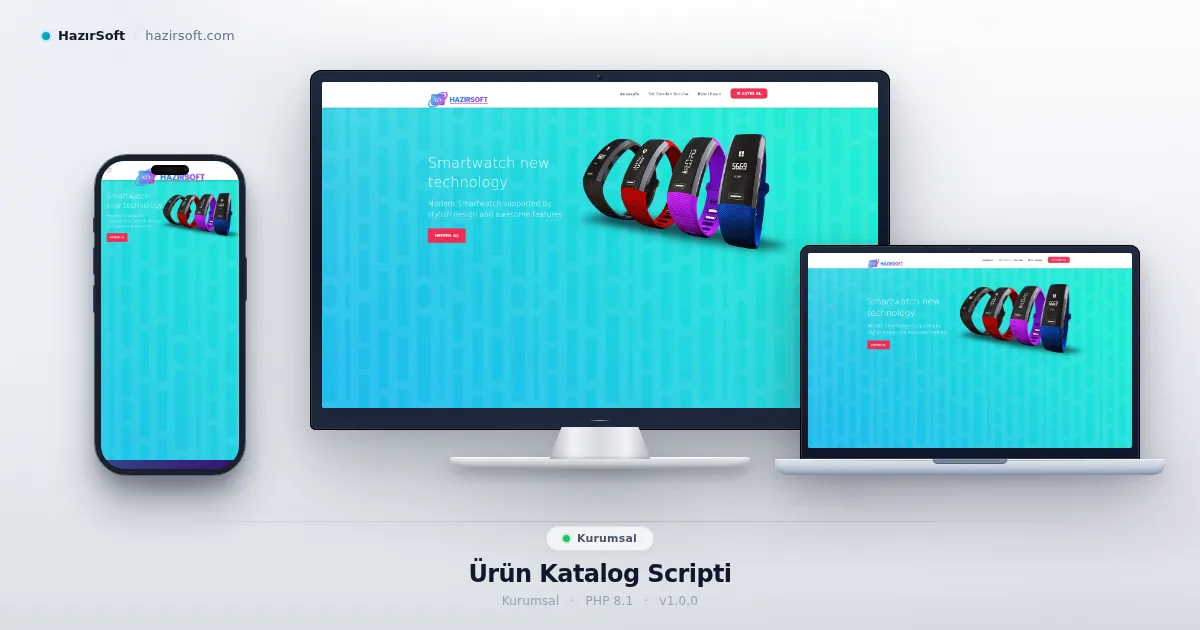 Ürün Katalog Scripti